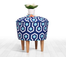 Atelier Del Sofa Sky v2 - Azul y Blanco